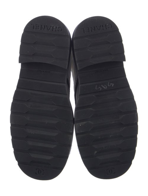 Chanel 2022 Interlocking CC Logo Combat Boots