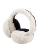 Chanel Shearling CC Earmuffs