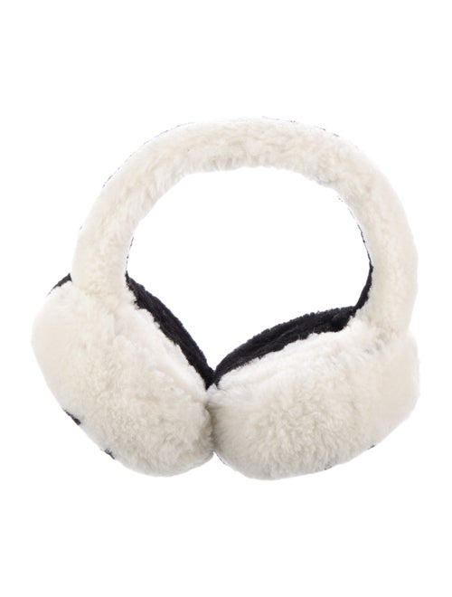 Chanel Shearling CC Earmuffs