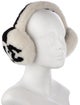 Chanel Shearling CC Earmuffs
