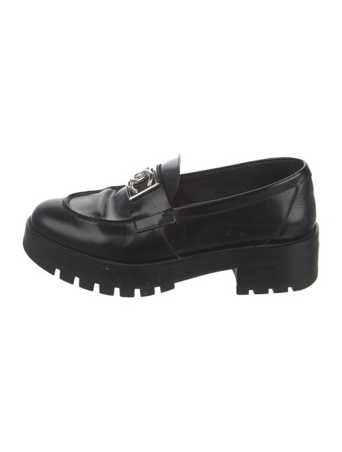 Chanel 2023 Interlocking CC Logo Loafers
