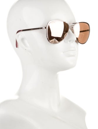 Chanel Interlocking CC Logo Aviator Sunglasses