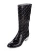 Chanel Vintage 2008 Rain Boots