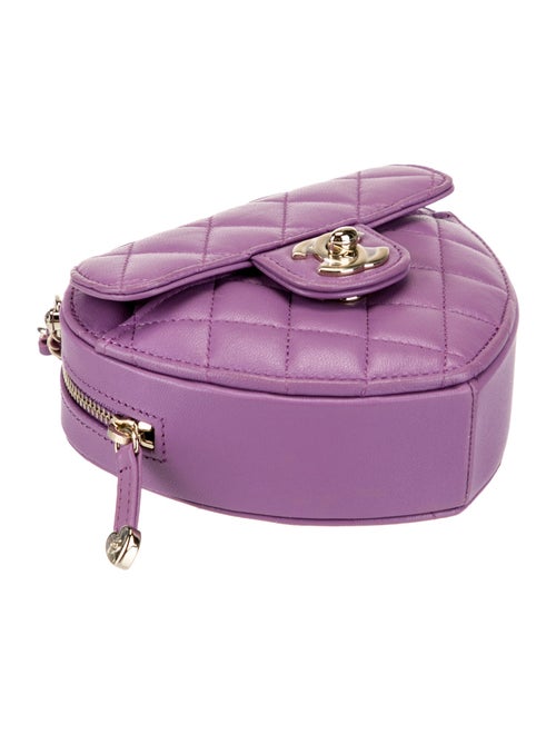 Chanel 2022 Mini CC In Love Heart Bag