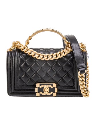 Chanel Small Boy Top Handle Bag