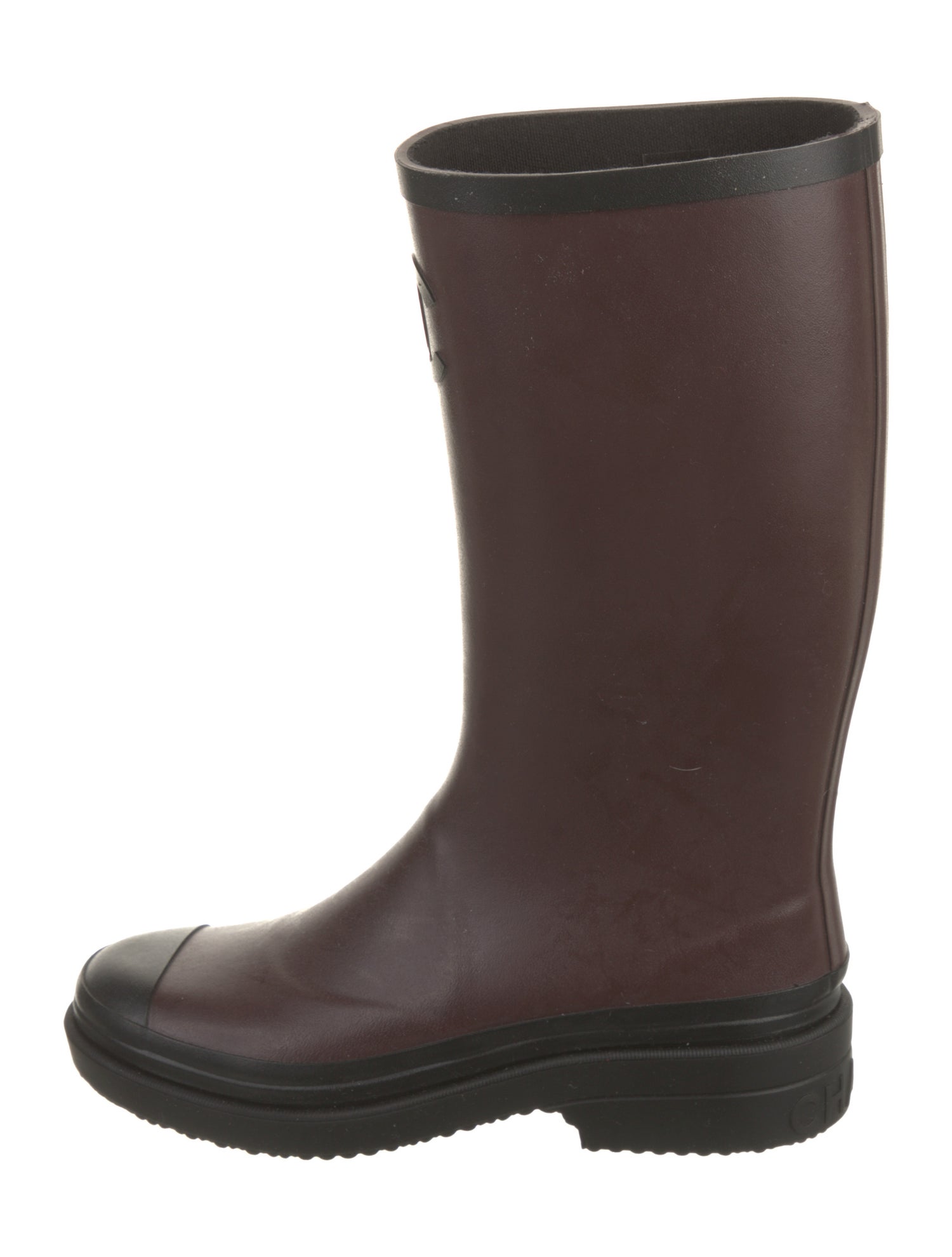 Chanel 2024 Interlocking CC Logo Rain Boots