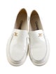 Chanel Interlocking CC Logo Patent Leather Loafers