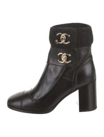 Chanel Leather Boots
