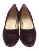 Chanel Velvet Pumps