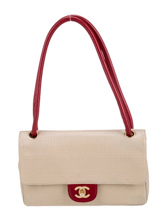 Chanel Perforated Single Flap Bag