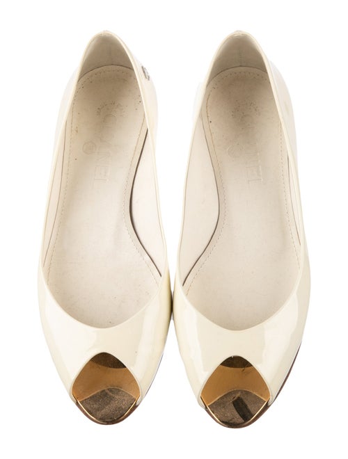 Chanel 2007 Patent Leather Flats