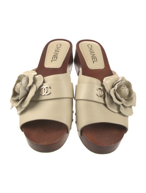 Chanel 2023 Interlocking CC Logo Slides