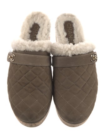 Chanel 2021 Interlocking CC Logo Mules