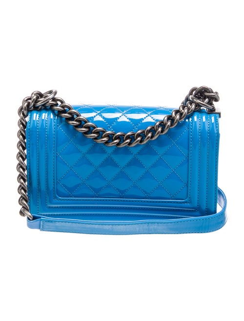 Chanel Patent Small Boy Bag