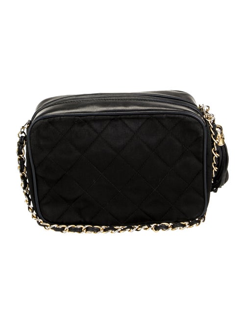 Chanel Satin Camera Tassel Bag