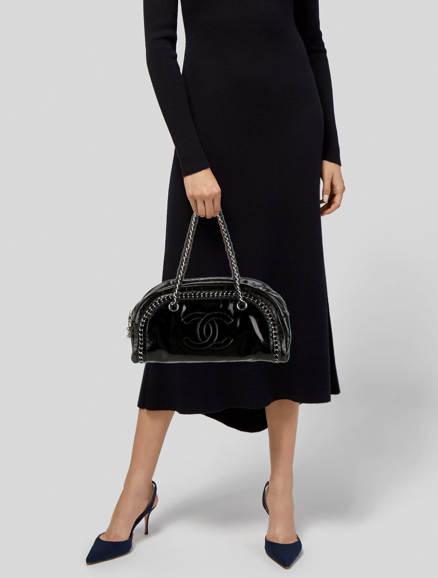 Chanel Luxe Ligne Bowler Bag