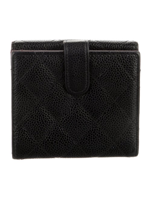 Chanel 2015-2016 Interlocking CC Logo French Purse