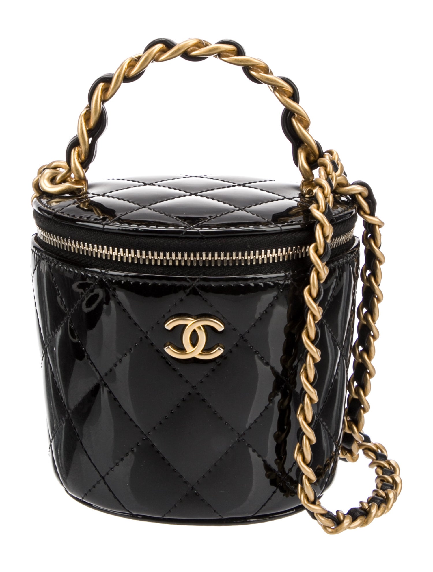 Chanel Patent Afternoon Tea Vanity Case