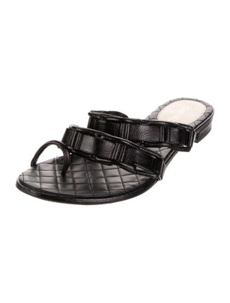 Chanel 2017 Lambskin Slides