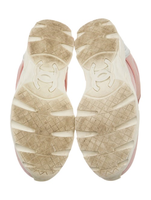 Chanel Interlocking CC Logo Canvas Sneakers