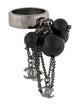 Chanel Bead Chain Cluster Cocktail Ring
