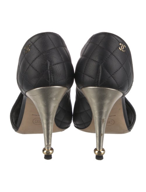 Chanel 2015 Interlocking CC Logo Slingback Sandals