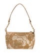 Chanel Raffia Camellia Shoulder Bag