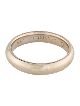 Chanel 18K Band Ring