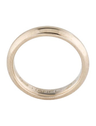 Chanel 18K Band Ring