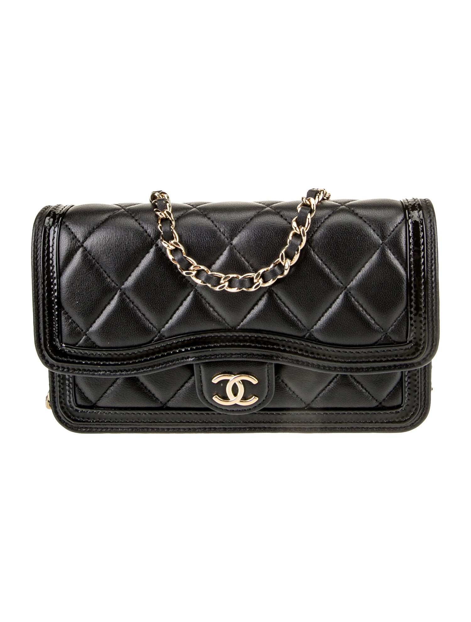 Chanel Flap Phone Holder w/ Chain