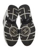 Chanel Interlocking CC Logo Suede Sneakers