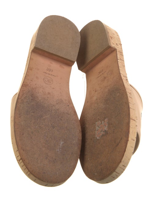 Chanel 2019 Leather Slides