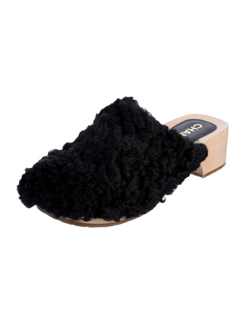 Chanel 2022 Interlocking CC Logo Mules