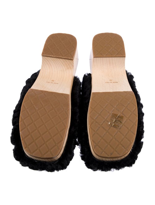 Chanel 2022 Interlocking CC Logo Mules
