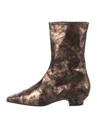 Chanel 2018 Interlocking CC Logo Boots