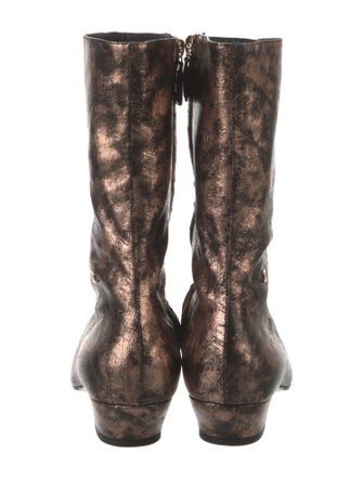 Chanel 2018 Interlocking CC Logo Boots