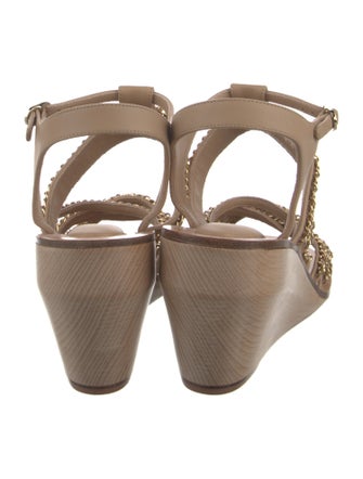 Chanel 2020 Interlocking CC Logo Sandals