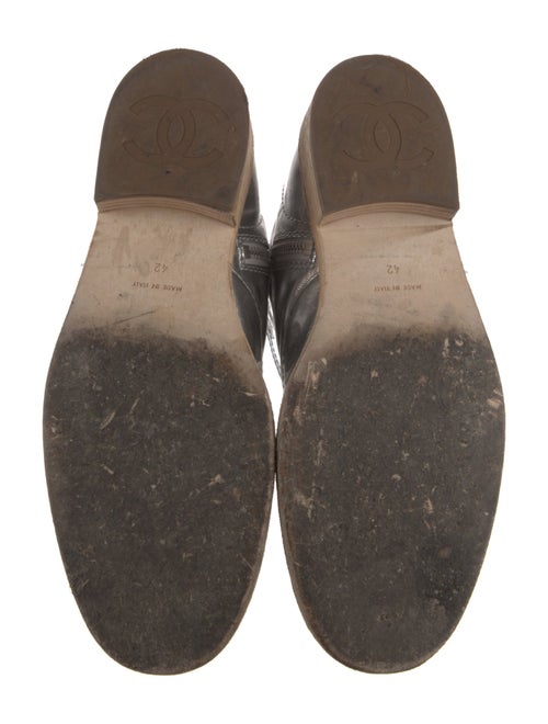 Chanel PVC Lace-Up Boots