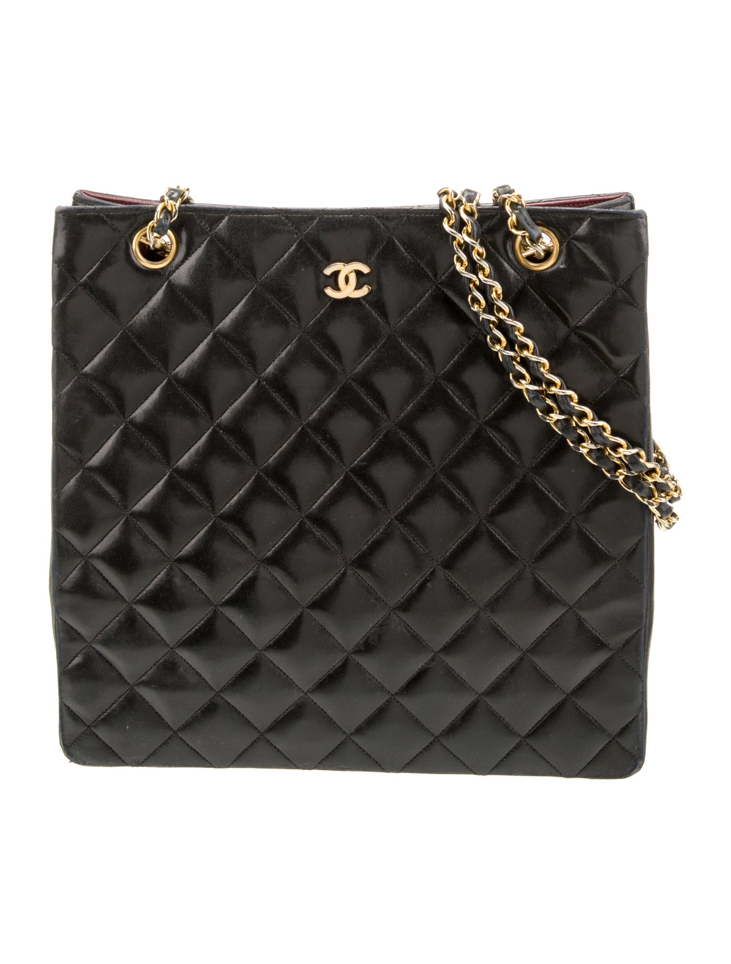 Chanel Quilted CC Chain Tote