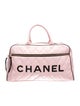 Chanel Quilted Logo Duffle Bag