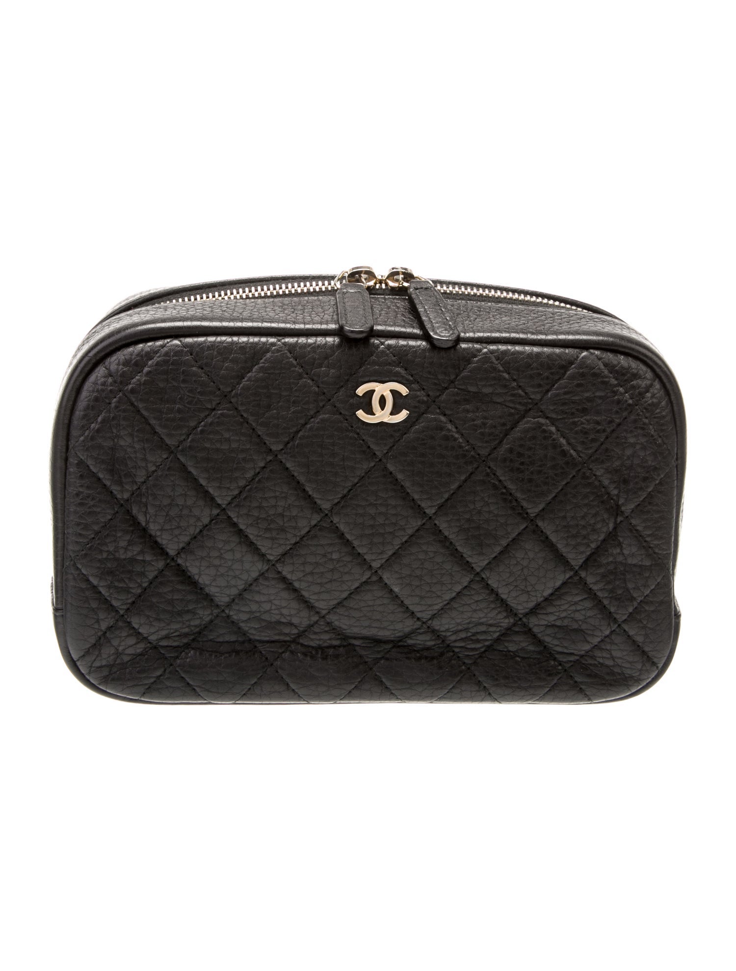 Chanel Quilted Curvy Pouch