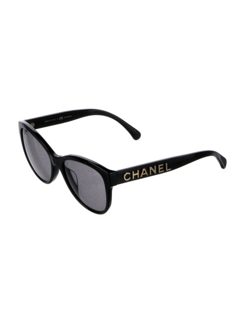 Chanel Round Tinted Sunglasses