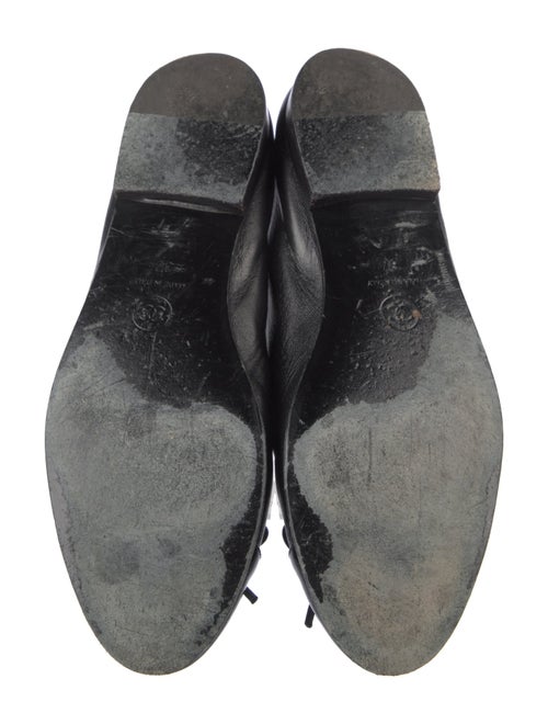 Chanel Interlocking CC Logo Lambskin Ballet Flats