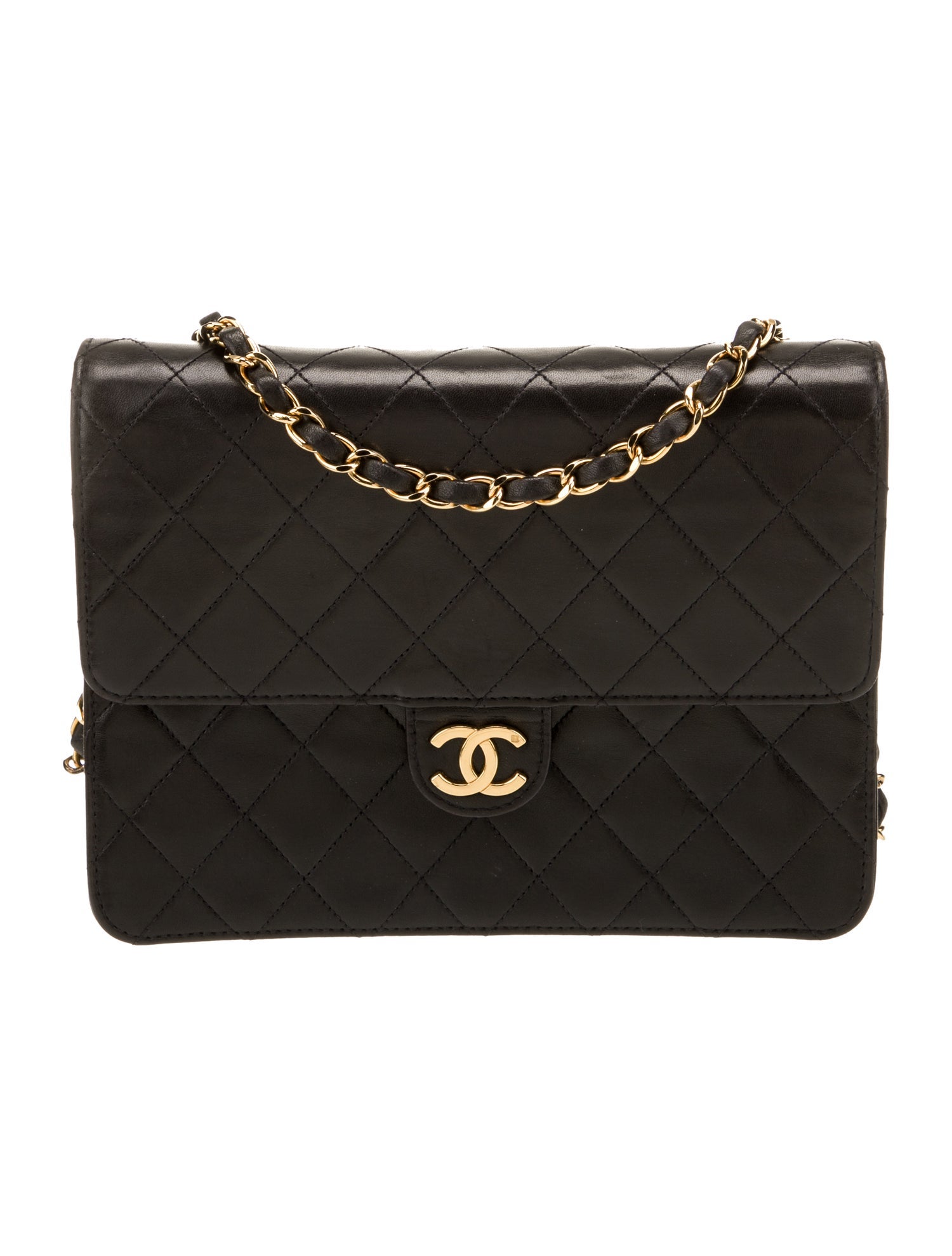 Chanel Quilted CC Square Flap Bag