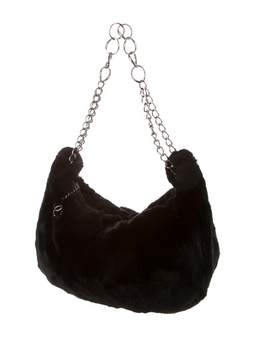 Chanel Fur CC Ring Hobo