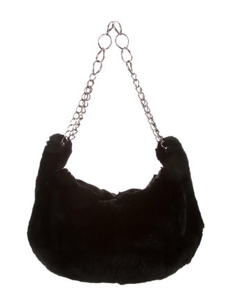 Chanel Fur CC Ring Hobo