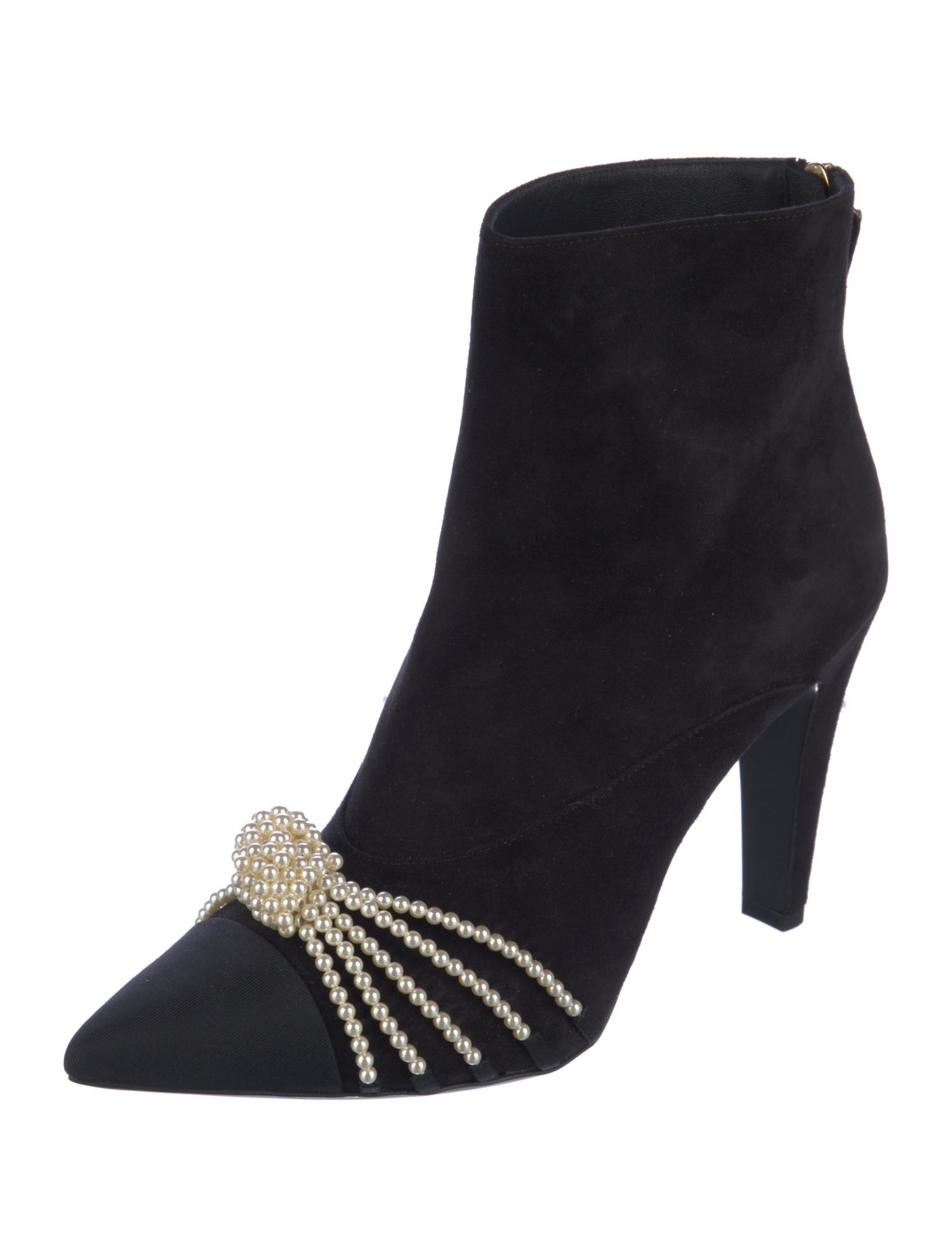 Chanel 2024 Interlocking CC Logo Boots