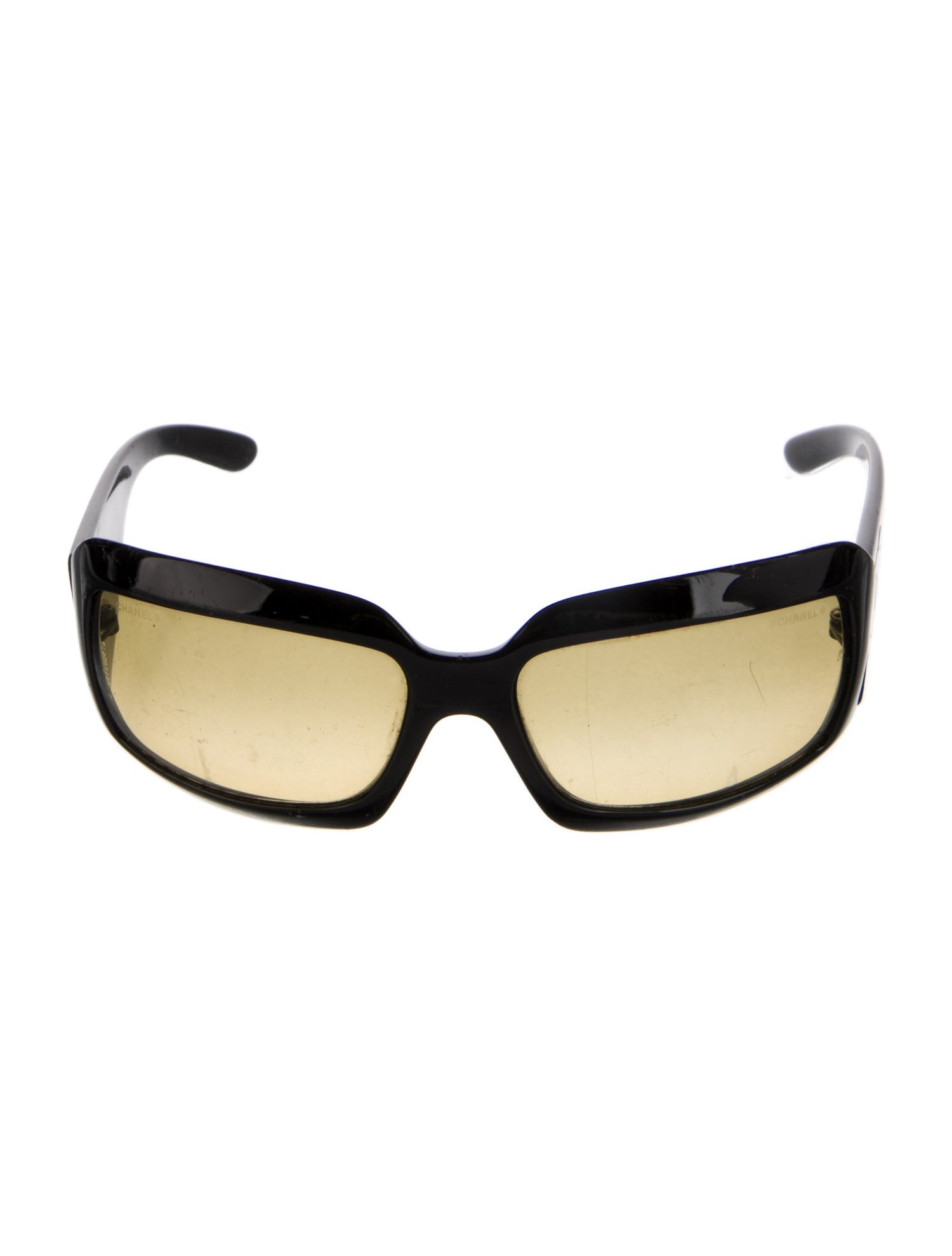 Chanel Interlocking CC Logo Shield Sunglasses