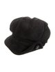 Chanel Wool CC Newsboy Hat