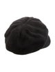 Chanel Wool CC Newsboy Hat